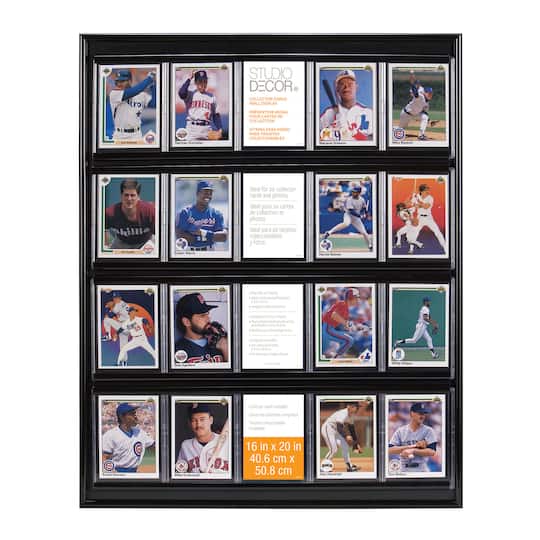 Shop For The Collector Card Wall Display By Studio Decor At Michaels